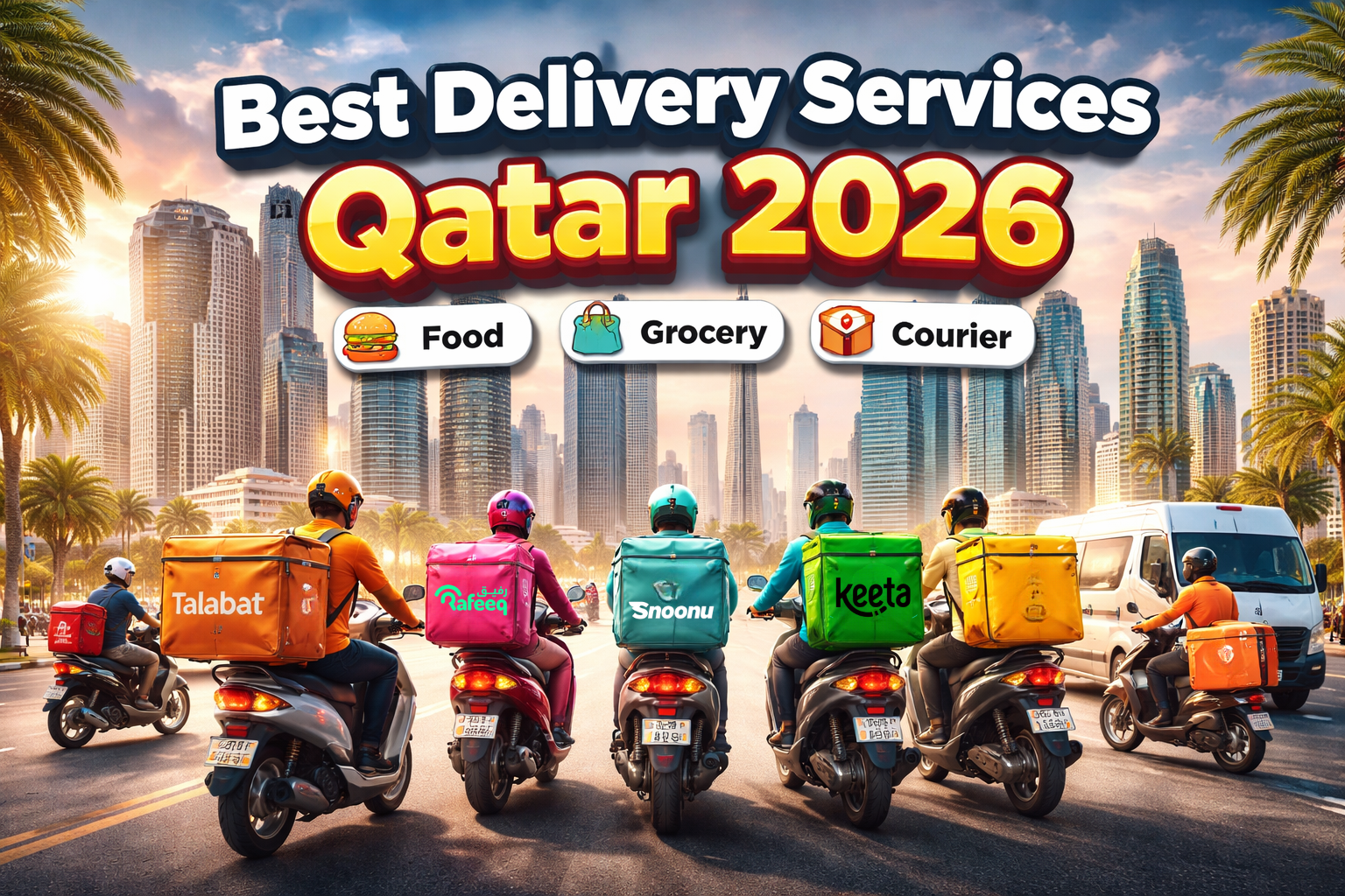 best delivery services in qatar