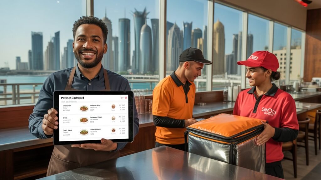 How to Partner with a Food Delivery Company in Qatar