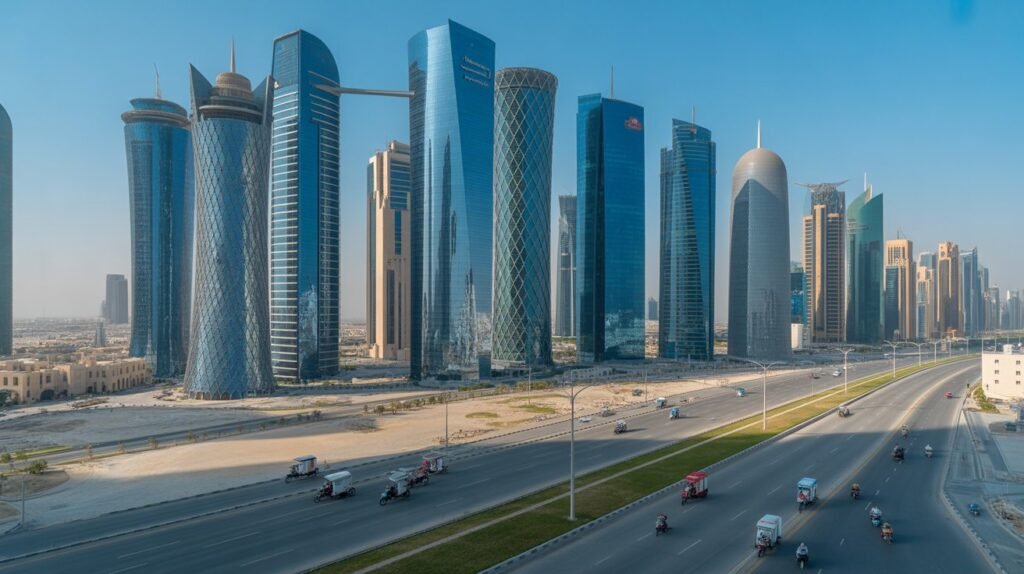 Delivery services in Doha covering West Bay business district